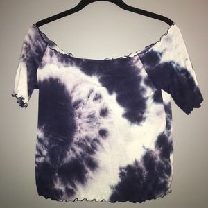 Caution To The Wind, off the shoulder top